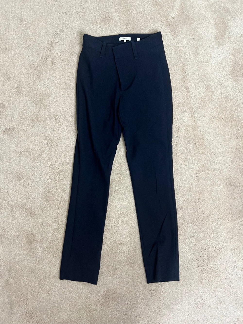 Vince Navy Slim Dress Pants Size 6 Stretch Like New
